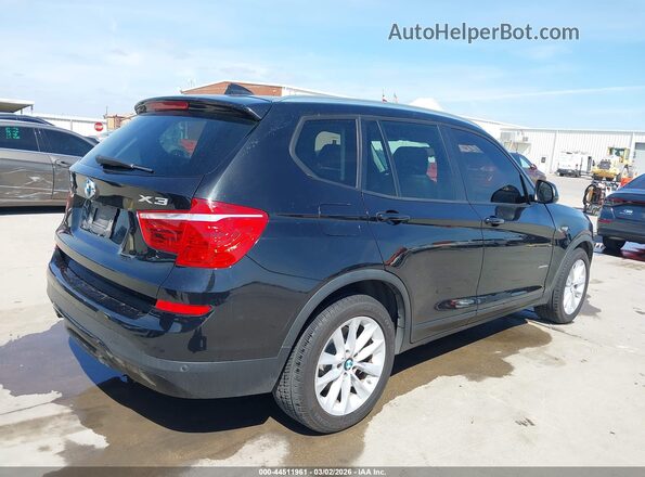 5UXWX9C51G0D73657 2016 BMW X3 Черный Задняя правая четверть
