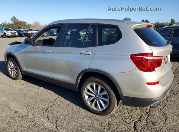 5UXWX9C55G0D76223 2016 BMW X3 Золотой Задняя левая четверть