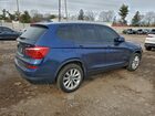 2016 Bmw X3 Xdrive28i Синий vin: 5UXWX9C56G0D79115