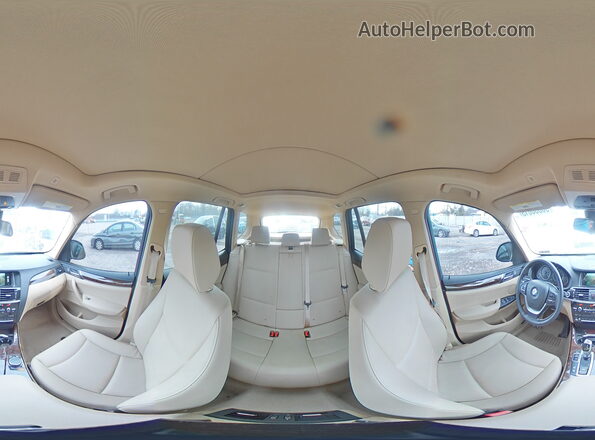 5UXWX9C56G0D79115 2016 BMW X3 Синий Панорамный вид салона 360°