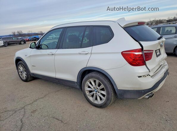 5UXWX9C58G0D71064 2016 BMW X3 Белый Задняя левая четверть