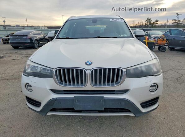 5UXWX9C58G0D71064 2016 BMW X3 Белый Вид спереди