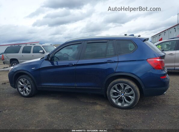 5UXWX9C5XG0D84074 2016 BMW X3 Синий Панорамный вид салона 360°