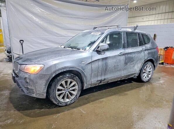 5UXWY3C52G0N88309 2016 BMW X3 Серебряный Передняя левая четверть