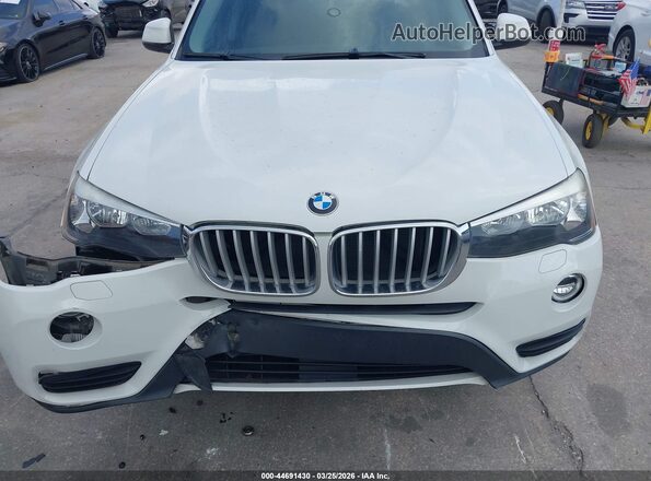 5UXWZ7C34H0V90423 2017 BMW X3 Белый Вид щитка приборов