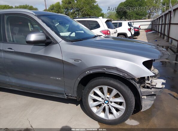 5UXWZ7C3XH0X41538 2017 BMW X3 Gray 