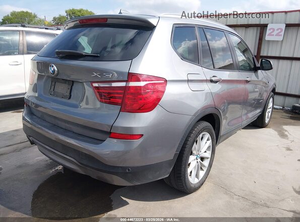 5UXWZ7C3XH0X41538 2017 BMW X3 Gray Tył prawy