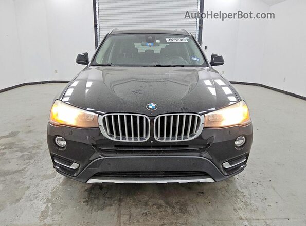 5UXWZ7C58G0R32441 2016 BMW X3 Black Vista frontal