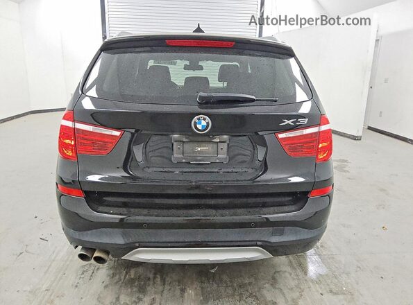5UXWZ7C58G0R32441 2016 BMW X3 Black Vista trasera