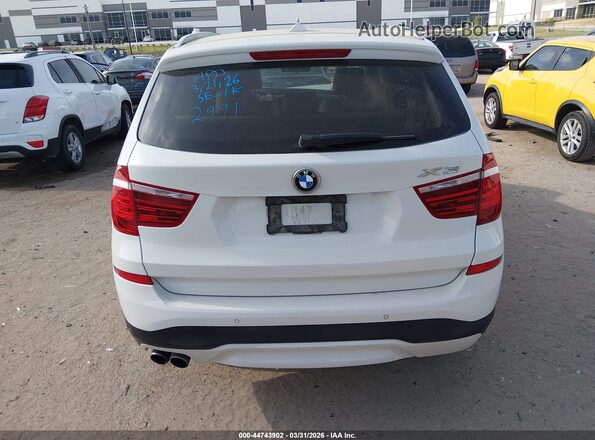 5UXWZ7C5XG0R32991 2016 BMW X3 Белый 