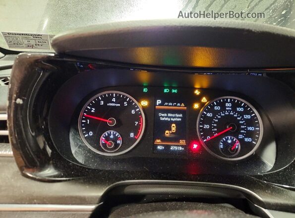 5XXG44J84RG229694 2024 KIA K5 Black Vista del cuadro de instrumentos