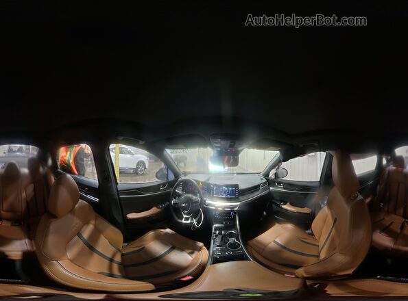 5XXG44J84RG229694 2024 KIA K5 Black Vista de la etiqueta del VIN