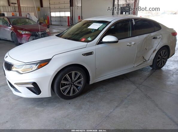 5XXGU4L16LG398784 2020 KIA OPTIMA Белый Передняя левая четверть