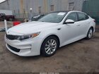 2016 Kia Optima Ex White vin: 5XXGU4L39GG002192