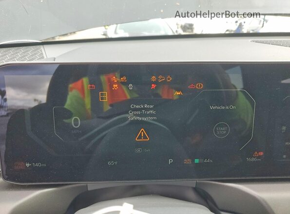 5XYAFFS5XTG008166 2026 KIA EV9 Black Vista del cuadro de instrumentos