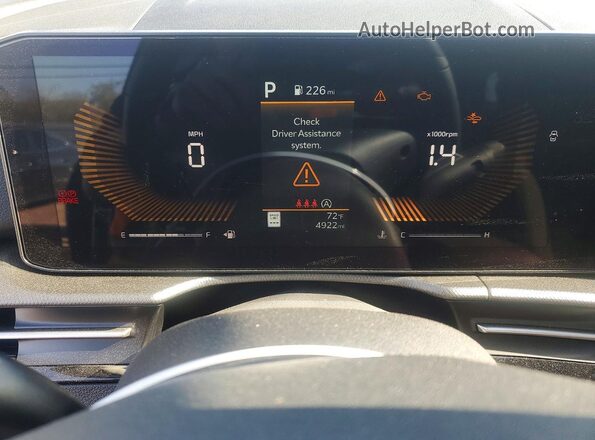 5XYK23DF3TG401897 2026 KIA SPORTAGE Black Սարքավորումների վահանակի տեսք