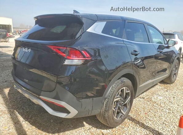5XYK23DFXSG319017 2025 KIA SPORTAGE Черный Задняя правая четверть