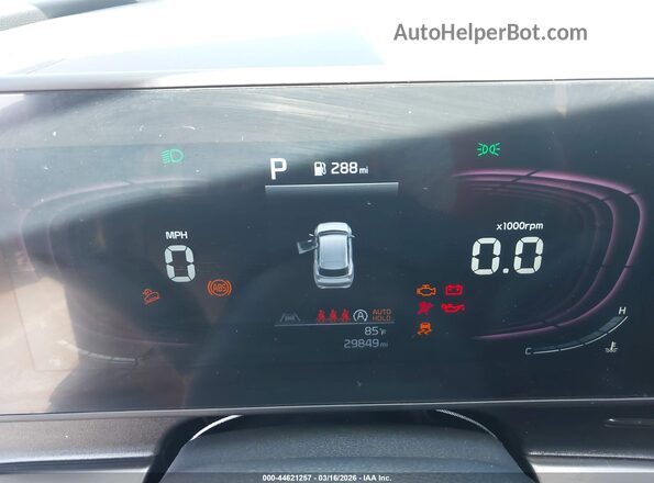 5XYK33DF3RG220885 2024 KIA SPORTAGE Gray Widok tylnych siedzeń