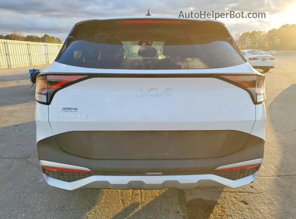 5XYK33DF4SG263024 2025 KIA SPORTAGE White Vista trasera