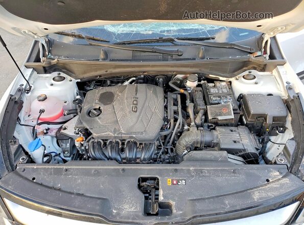5XYK33DF4SG263024 2025 KIA SPORTAGE White Vista del compartimento del motor