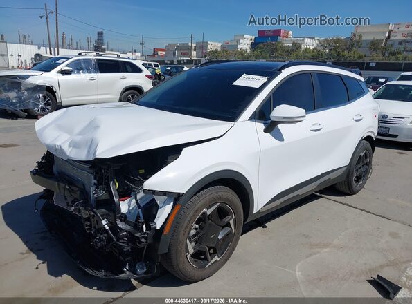 5XYK33DF4TG360810 2026 KIA SPORTAGE White Առջևի ձախ երեք քառորդ տեսարան