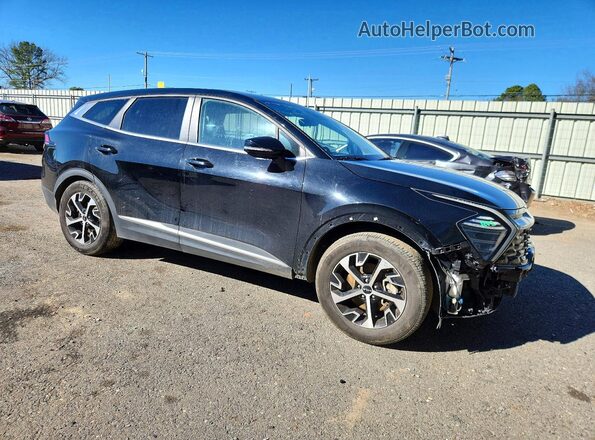 5XYK33DFXRG142542 2024 KIA SPORTAGE Черный Передняя правая четверть