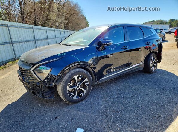 5XYK33DFXRG142542 2024 KIA SPORTAGE Черный Передняя левая четверть