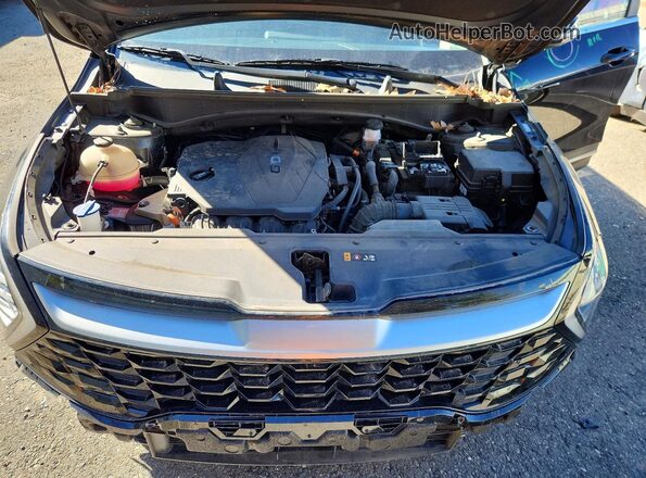 5XYK33DFXRG142542 2024 KIA SPORTAGE Черный Вид подкапотного пространства