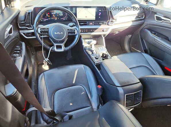 5XYK33DFXRG142542 2024 KIA SPORTAGE Черный Вид панели приборов
