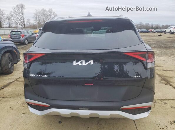 5XYK3CDF4SG308141 2025 KIA SPORTAGE Черный Вид сзади