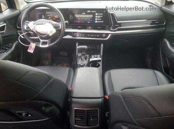 5XYK3CDF4SG308141 2025 KIA SPORTAGE Черный Вид панели приборов