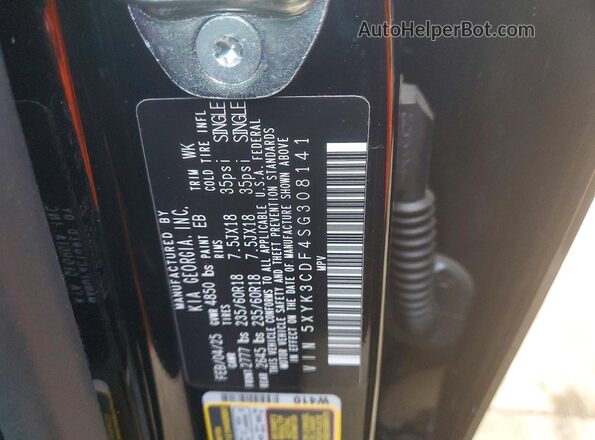 5XYK3CDF4SG308141 2025 KIA SPORTAGE Черный Вид подкапотного пространства