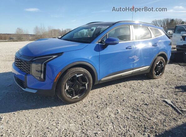 5XYK3CDF4TG347829 2026 KIA SPORTAGE Blue Առջևի ձախ երեք քառորդ տեսարան