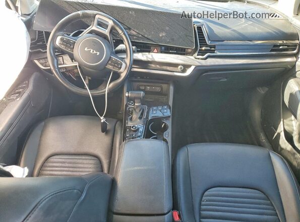 5XYK53AFXPG056790 2023 KIA SPORTAGE White წინა პანელის ხედი