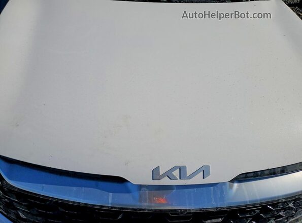 5XYK53AFXPG056790 2023 KIA SPORTAGE White ძრავის განყოფილების ხედი