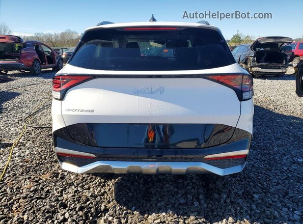 5XYK53AFXPG056790 2023 KIA SPORTAGE White უკანა ხედი