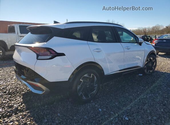 5XYK53AFXPG056790 2023 KIA SPORTAGE White უკანა მარჯვენა