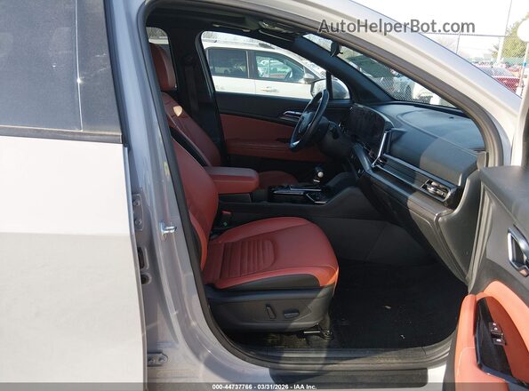 5XYK5CDF1RG143606 2024 KIA SPORTAGE Серый Вид салона спереди