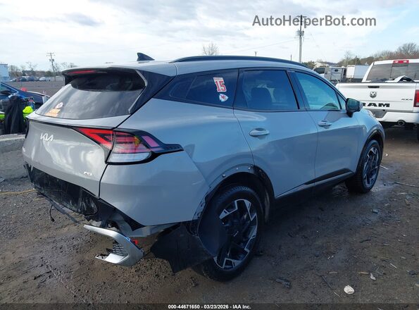 5XYK5CDF4RG172131 2024 KIA SPORTAGE Серый Задняя правая четверть