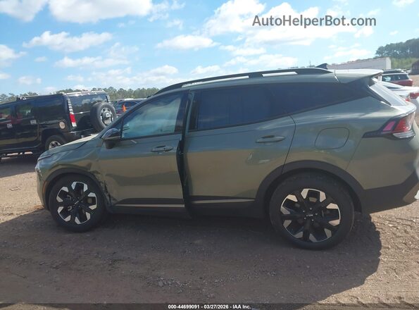 5XYK6CAF5PG008675 2023 KIA SPORTAGE Зеленый Панорамный вид салона 360°
