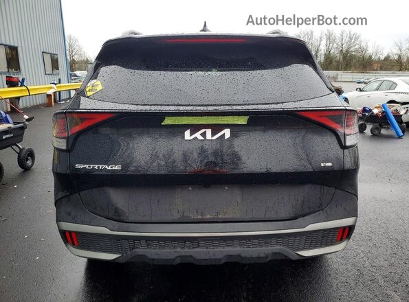 5XYK6CDF3RG164602 2024 KIA SPORTAGE Black Widok z tyłu