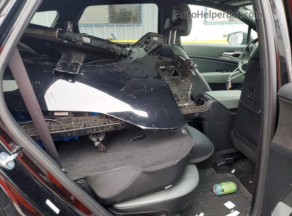 5XYK6CDF3RG164602 2024 KIA SPORTAGE Black Widok tylnych siedzeń