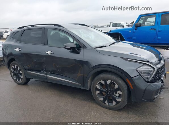 5XYK6CDF3RG191833 2024 KIA SPORTAGE Gray Widok wnętrza z tyłu
