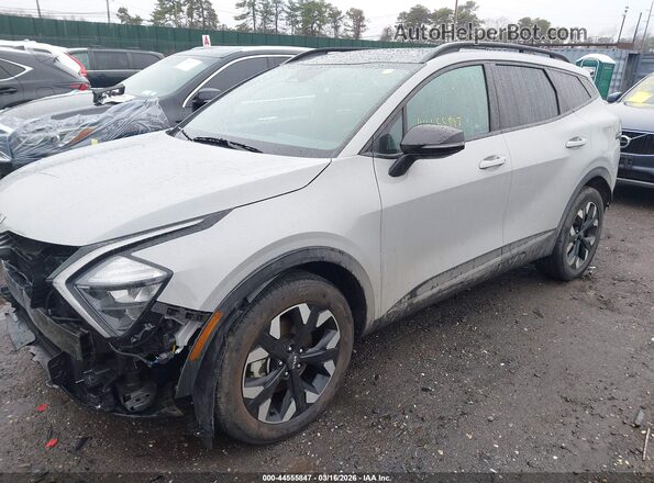 5XYK6CDF3RG218688 2024 KIA SPORTAGE Gray Vista tres cuartos delantera izquierda
