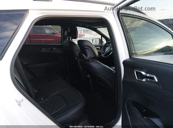 5XYK6CDF9RG206464 2024 KIA SPORTAGE White Widok naklejki z numerem VIN