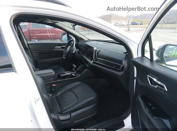 5XYK6CDF9RG206464 2024 KIA SPORTAGE White Widok wnętrza z przodu