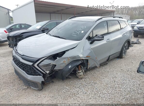 5XYK6CDFXRG156903 2024 KIA SPORTAGE Gray Przód lewy