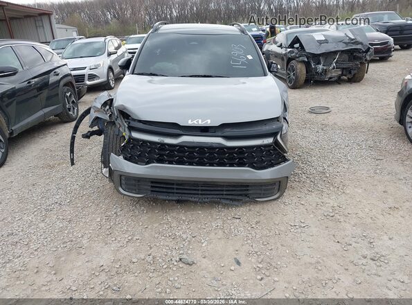 5XYK6CDFXRG156903 2024 KIA SPORTAGE Gray Widok z przodu