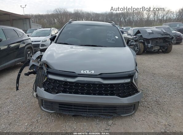 5XYK6CDFXRG156903 2024 KIA SPORTAGE Gray Widok wnętrza z tyłu