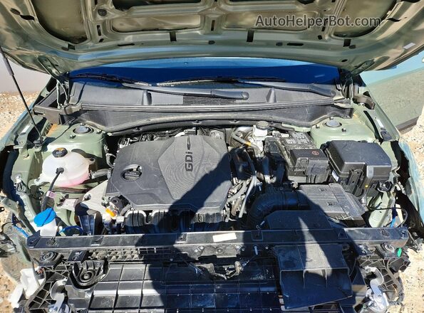 5XYK6CDFXSG319250 2025 KIA SPORTAGE Green Widok komory silnika
